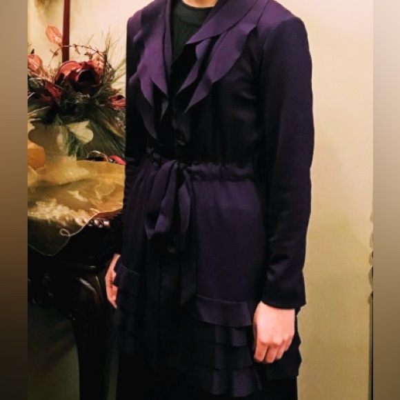 Purple Ruffle Jacket - Picture 9 of 9